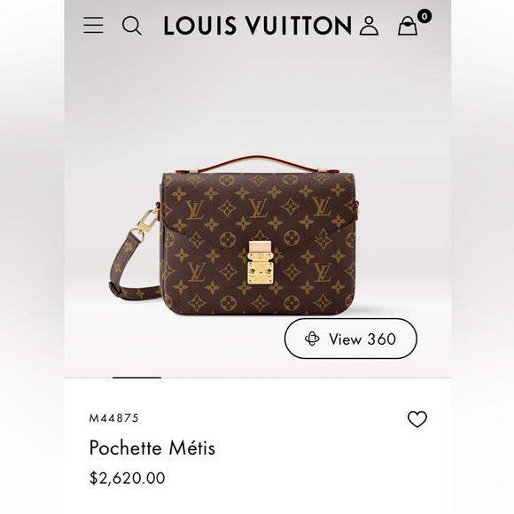 SOLD Pochette Métis LV with dust bag, - Picture 2 of 11